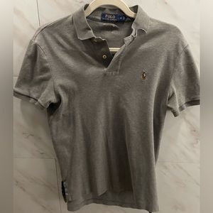 Boys Polo by Ralph Lauren gray polo shirt children’s size small